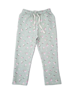 Jogger estampado verde