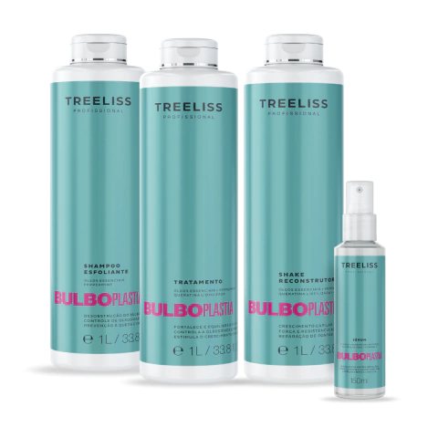 Kit Nutrição Capilar Profissional Bulboplastia Treeliss - comprar online