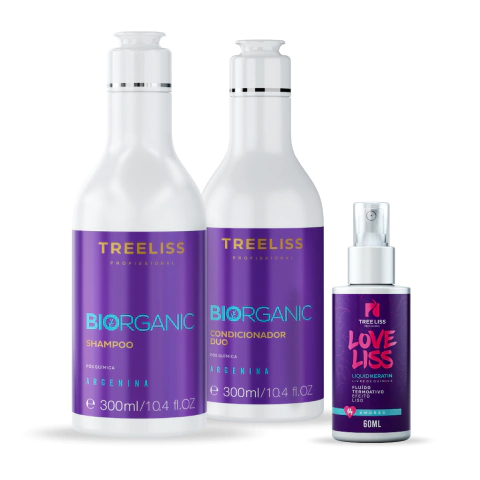 Kit Hidratação Biorganic hair care vegano Treeliss - comprar online