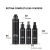 Kit Barba e Cabelo masculino All Blacks profissional 4 itens - loja online