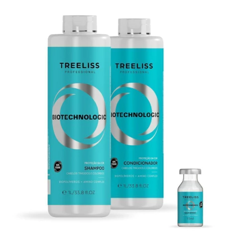 Kit Recuperação Intensiva Biotechnologic Profissional - Shampoo + Ampola + Condicionador Profissional