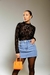 Mini saia jeans