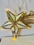 Enfeite Estrela Espelhada com Led Champanhe - Nathalia Coelho Store