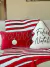 Almofada Árvore Branco e Vermelho 34x42cm - comprar online