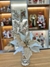 Poinsetia Decorativa Off White e Dourado 39cm - Decora Mais