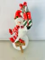 Boneco Resina de Neve Vermelho e Verde - comprar online