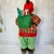 Papai Noel em Pé Vermelho e Xadrez 45cm na internet