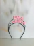 Tiara Rosa uma Louca - comprar online