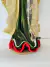 Anjo Decorativo Vermelho Verde e Dourado - loja online