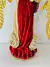 Anjo Decorativo Vermelho Verde e Dourado - Decora Mais