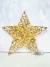 Estrela Vazada Ouro 30cm - comprar online
