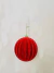 Bola Vermelha 10cm Com 4 un - comprar online