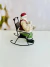 Enfeite Papai Noel com Cervo em Cadeira de Balanço 15cm na internet