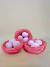 Ninho com Ovos Rosa 7cm Jogo c/3 un na internet