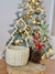 Cesta Decorativa Creme 30x15x10cm - Decora Mais