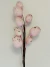 Galho Ovo Rosa 25cm