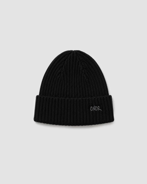 SKULL BEANIE BLACK