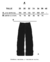 BAGGY CHEVY BLACK - comprar online