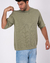 REMERA TEJIDA SPOT VERDE - tienda online