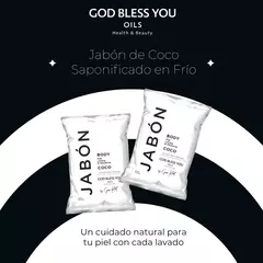 JABON DE COCO SAPONIFICADO EN FRIO X 100 GR - comprar online