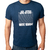 CAMISETA AZUL MARINHO ARTE SUAVE - comprar online