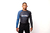 Rash Guard Invictus Preto com Azul - Invictus Kimonos