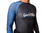 Rash Guard Invictus Preto com Azul - comprar online
