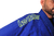 Imagem do Kimono Azul Classic 2.4 com Bordado Verde