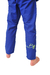 Kimono Azul Classic 2.4 com Bordado Verde