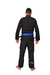 Kimono Preto Classic 2.4 com Bordado Dourado