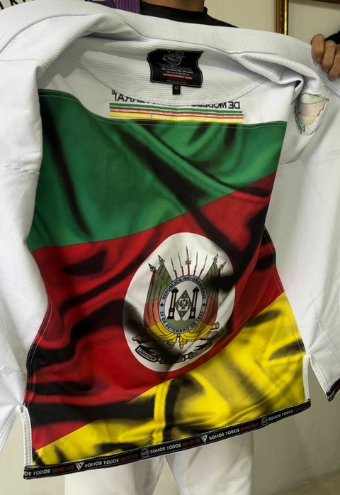 Kimono Branco RS BJJ - comprar online