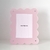 Porta retrato rosa