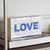 Quadro Love marmorizado