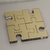 Puzzle 4 Peças dourado