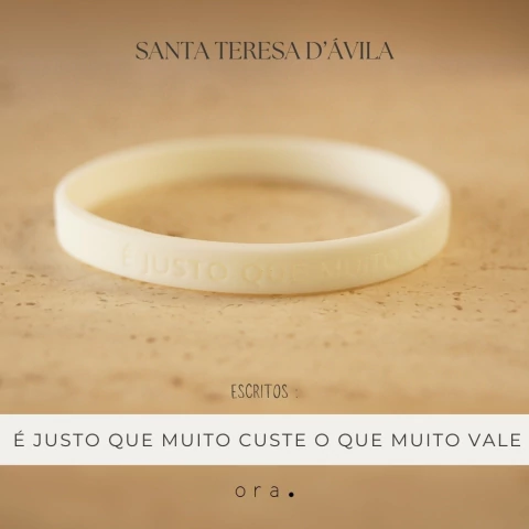 Pulseira Santa Teresa D'Ávila