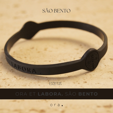 Pulseira São Bento Preta