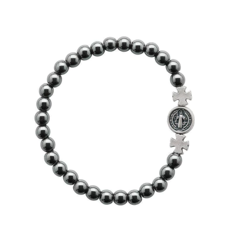 Pulseira São Bento Hematita 6mm