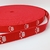 Correa Mascotas Bordada Patita P/20 (rollo 25 mtrs) - tienda online