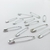 Kit Alfiler de Gancho Medida 2-3-4 x 12 Unidades - comprar online