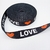 Cinta Sublimada P/25 Love Corazon rojo (Rollo x 10 Metros)