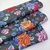 Cordura Estampada Rosas Fondo Negro