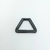 Triangulo Plastico P/30 Negro