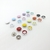 Set 100 Broches Doble Aro 9.5 Colores + Pinza y Colocador de Golpe - comprar online