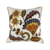 ALMOFADA SARJA CRU COM BORDA MANUAL FLOR MOSTARD 1