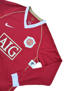 Manchester United mangas largas titular Ronaldo 2006/07 - Ciao Vintage