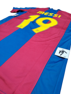 Imagen de Barcelona titular Messi 2007/08