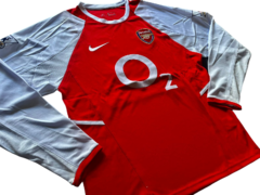 Arsenal manga larga titular Henry 2002/03 - comprar online