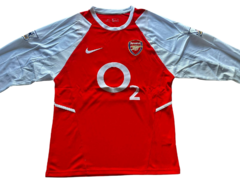 Arsenal manga larga titular Henry 2002/03 en internet