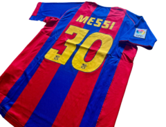 Barcelona titular Messi 2004/05 en internet