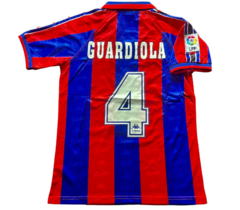 Barcelona titular Guardiola 1996/97